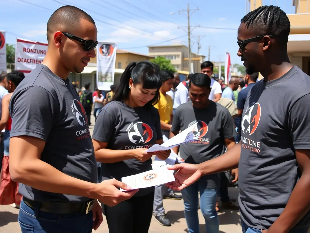 Members of the COMITE DEPARTEMENTAL DU CHER D'AIKIDO ET DE BUDO volunteering at a local community event, demonstrating the organization's commitment to social responsibility and community engagement.